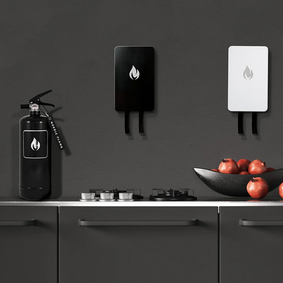 WEISSE FEUERDECKE NORDIC FLAME
