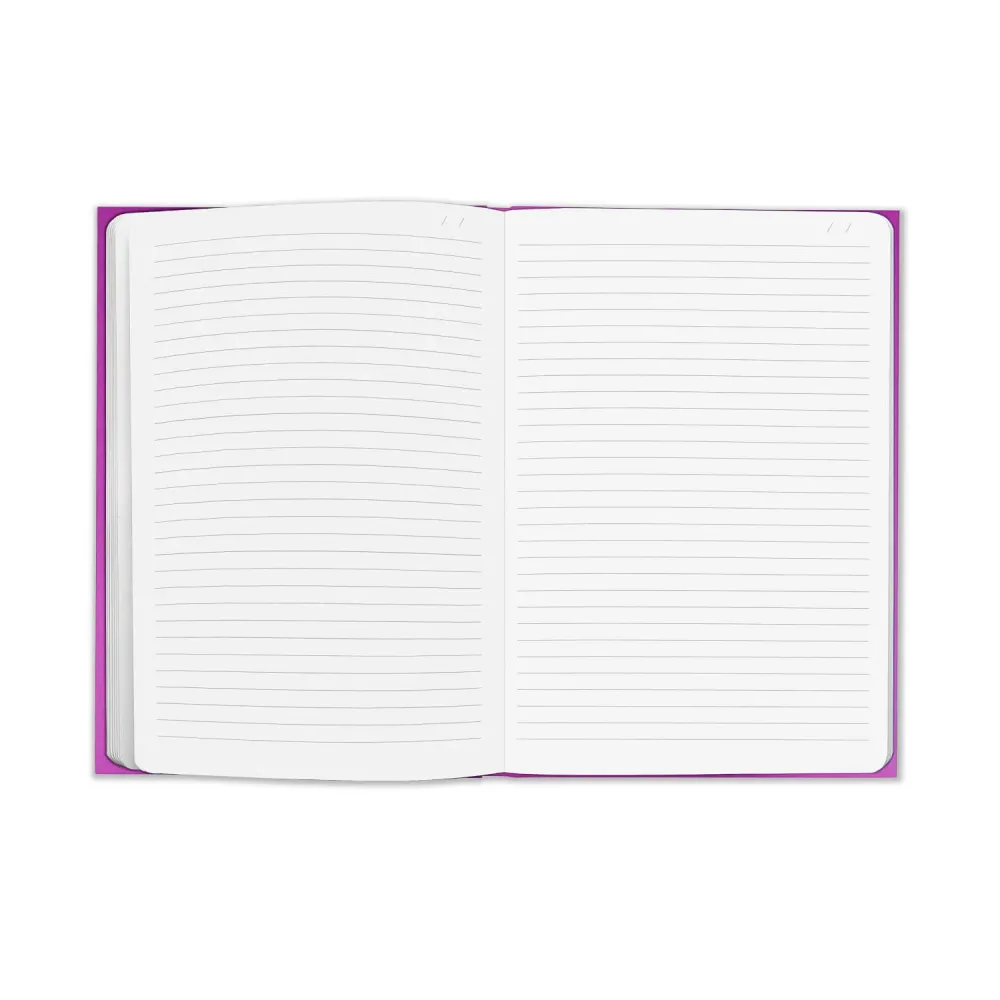 Notizbuch COLORMAT-X A5 liniert metallic violett