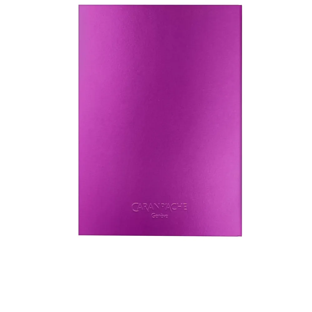 Notizbuch COLORMAT-X A5 liniert metallic violett