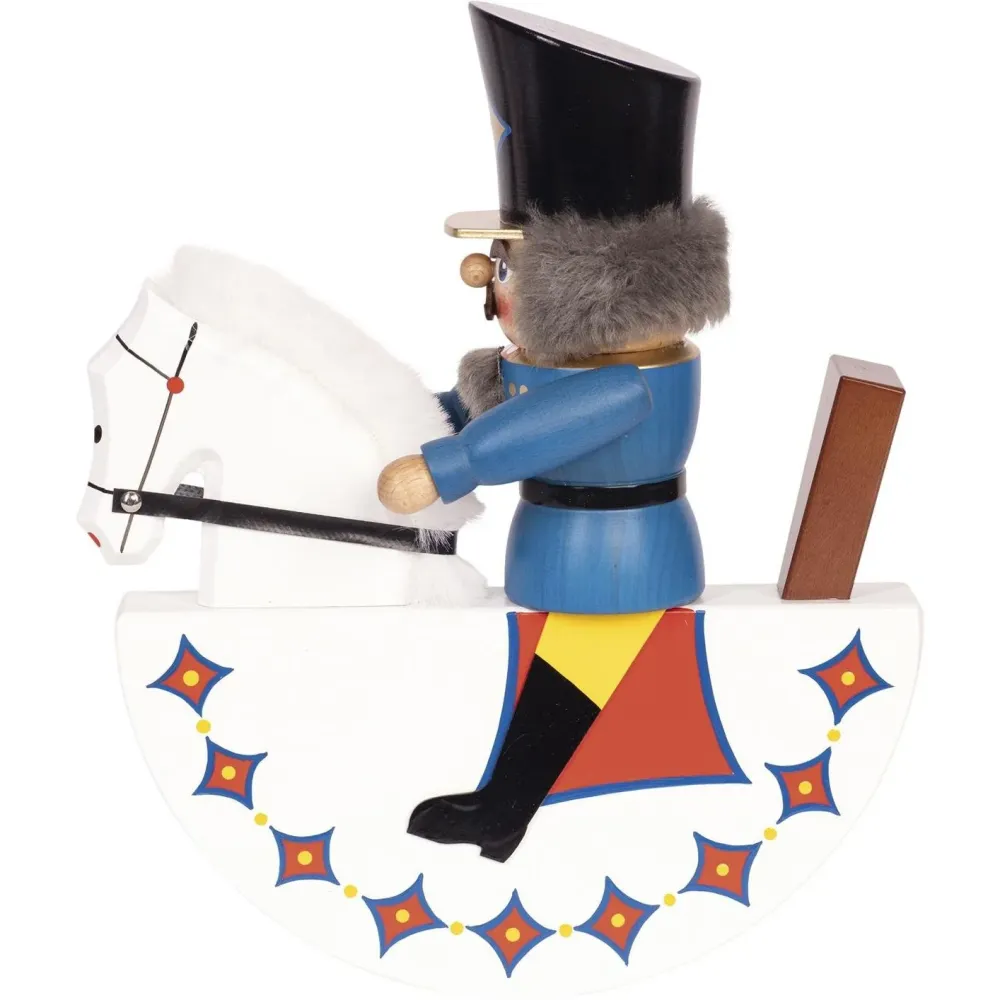 Nussknacker "Reiterlein" blau, 29 cm