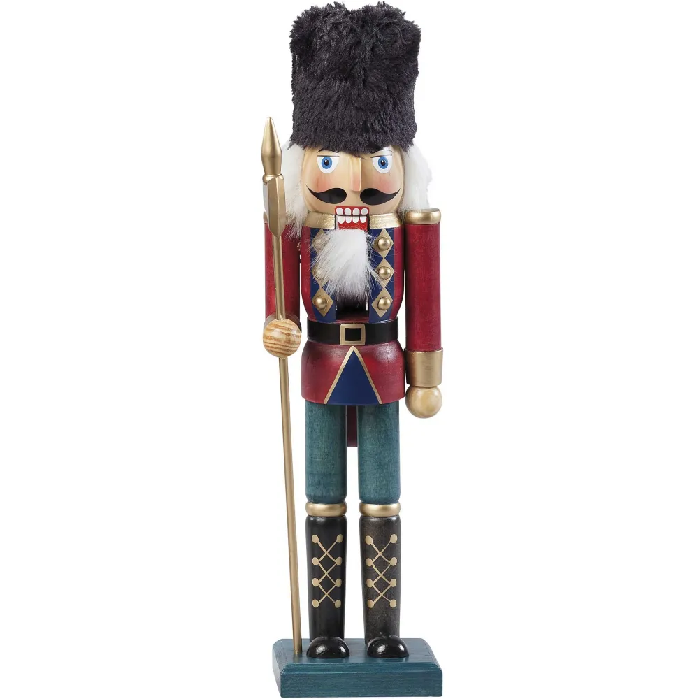 Nussknacker rot, lasiert, 39 cm