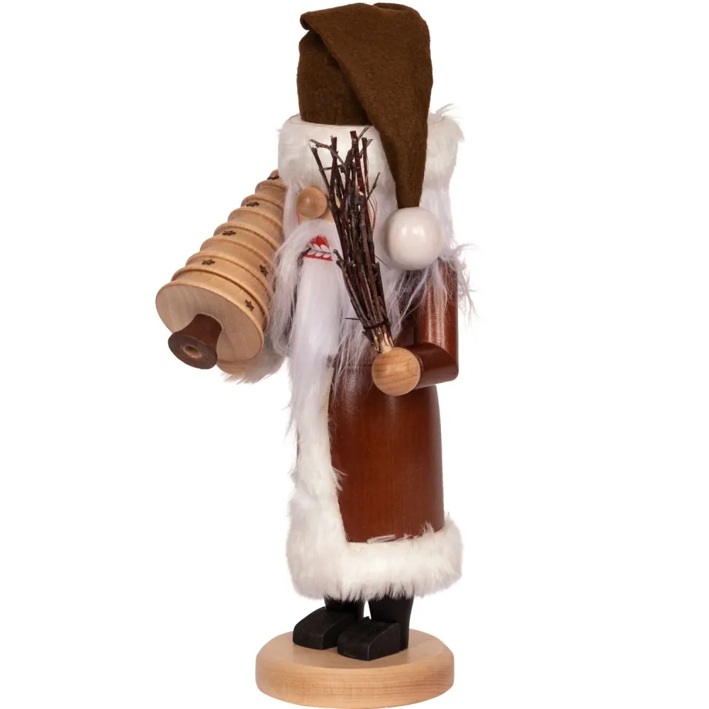 Nussknacker "Weihnachtsmann" braun, 36 cm
