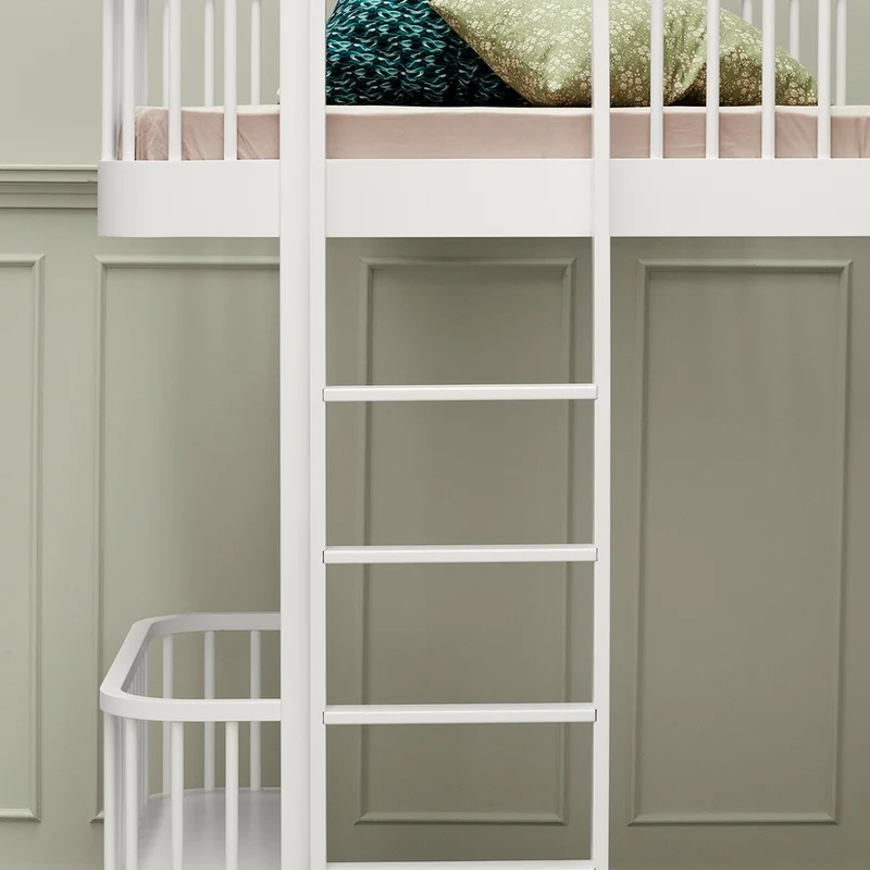 Oliver Furniture Umbauset Wood 2 Bettsofas zum Etagenbett Weiss
