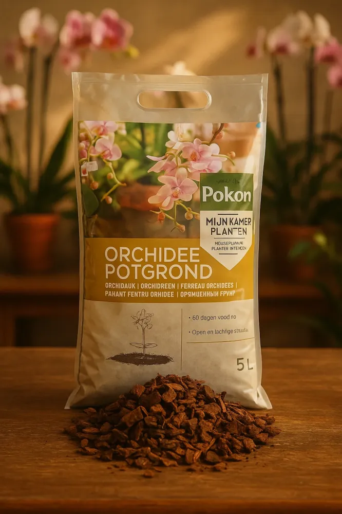 Orchideenerde 5L – Durchlüftetes Substrat für gesunde Wurzeln und langanhaltende Blüten