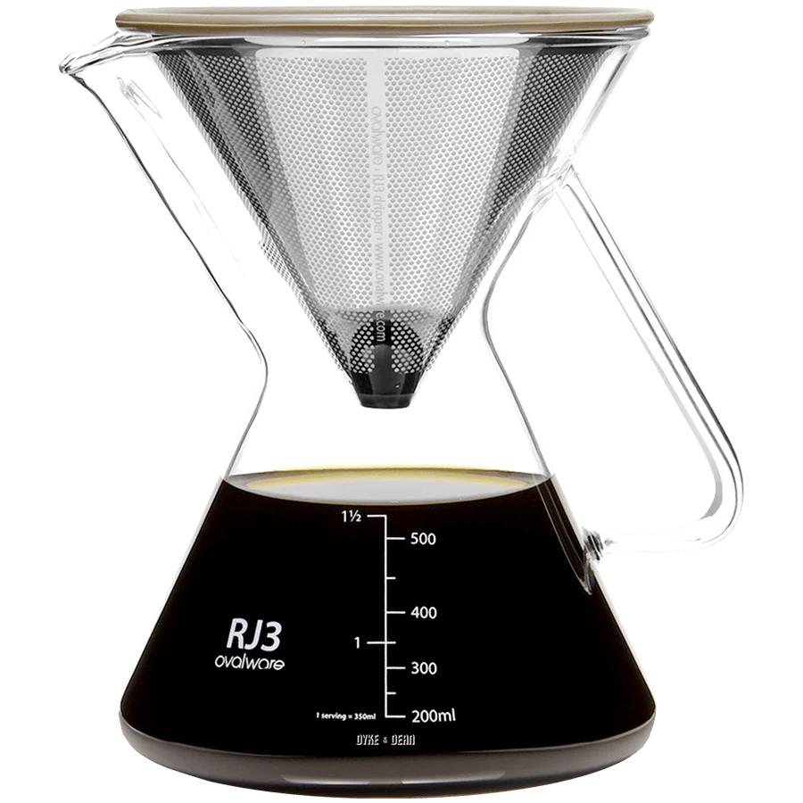 OVALWARE RJ3 POUR-OVER-KAFFEEMASCHINE-SET