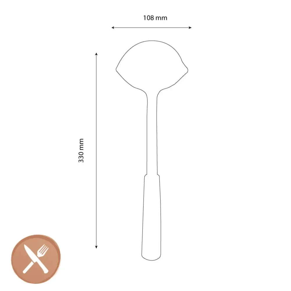 OXO - Suppenkelle SteeL