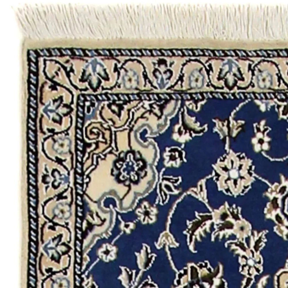 Perserteppich - Nain - Royal 200 x 60 cm Teppich Läufer