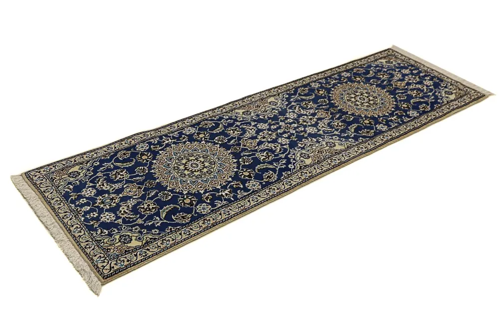 Perserteppich - Nain - Royal 200 x 60 cm Teppich Läufer