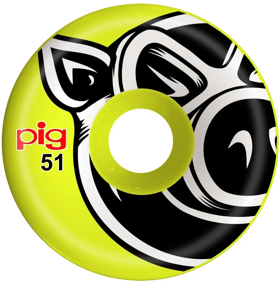 Pig Head C-Line Yellow 51mm 101A