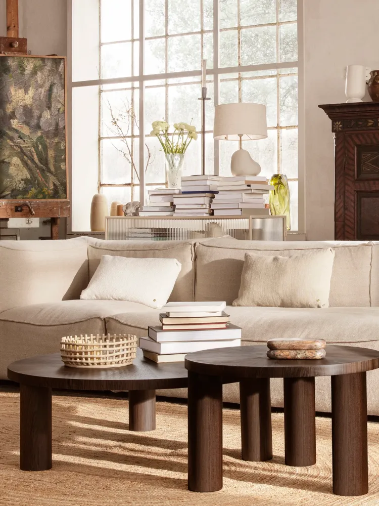 Post Coffee Table - Large - Lines