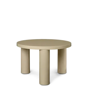 Post Coffee Table - Small - Cashmere