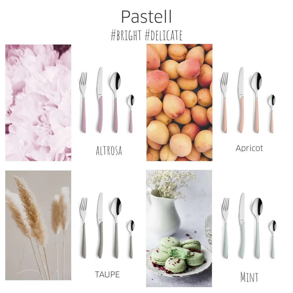 PRISMA Kaffeelöffel taupe