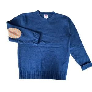 Pullover Rundhals blau Gr.10 | AO76