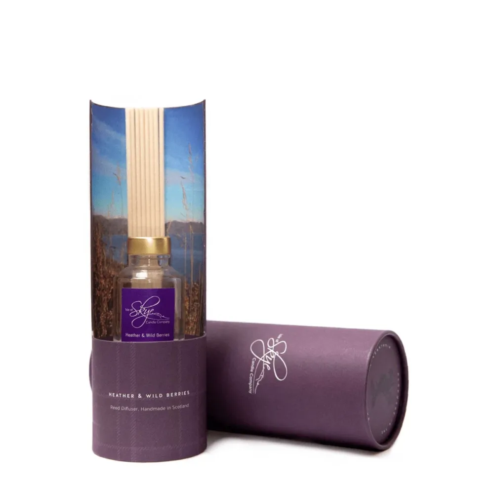 Reed Diffuser Heide und Wilde Beeren - 12 Wochen - Isle Skye Candle