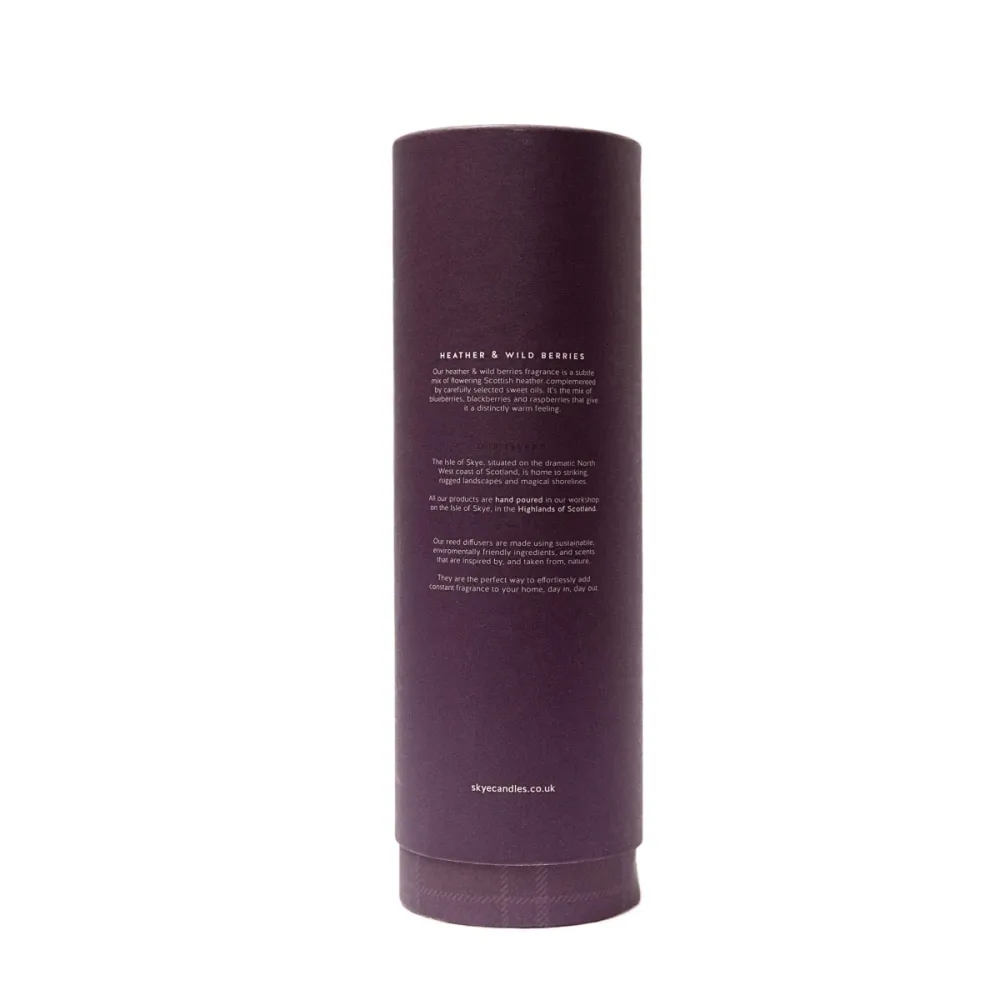Reed Diffuser Heide und Wilde Beeren - 12 Wochen - Isle Skye Candle