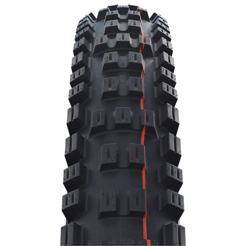 Reifen SCHWALBE EDDY CURRENT FRONT 29x2.60 ADDIX SOFT SUPERTRAIL Tubeless Ready Weich Schwarz