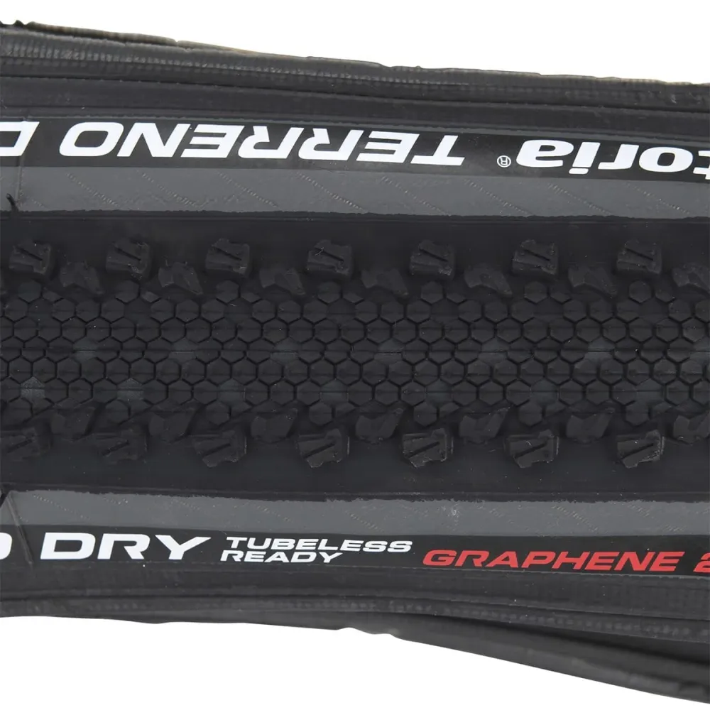 Reifen VITTORIA TERRENO DRY CX ENDURANCE Graphene G2.0 700x31c Tubeless Ready Grau