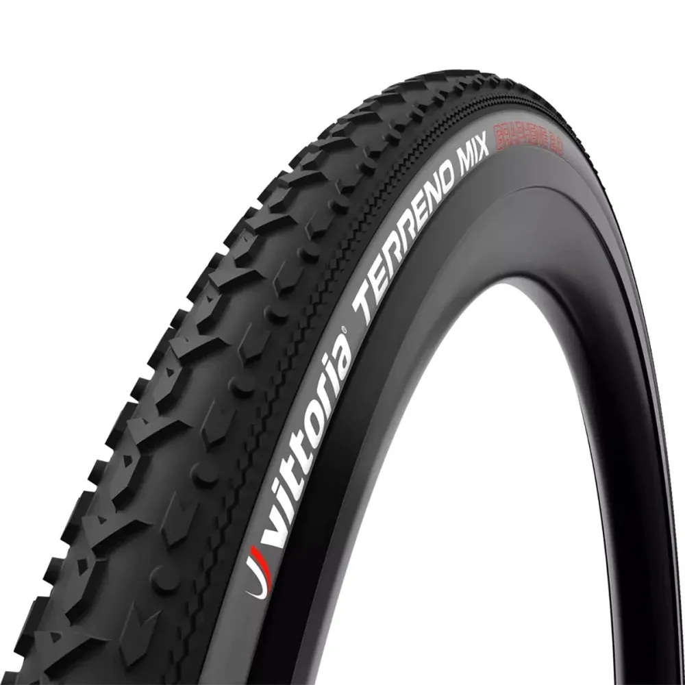 Reifen VITTORIA TERRENO MIX GRAVEL ENDURANCE Graphene G2.0 700x45c Tubeless Ready Grau