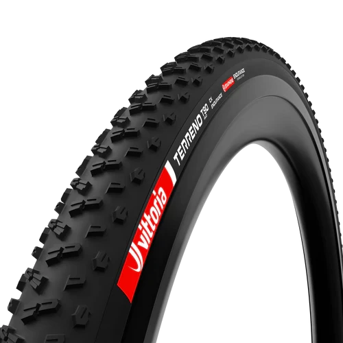 Reifen VITTORIA TERRENO T90 MUD 700x33c CX Endurance Tubeless Ready Schwarz