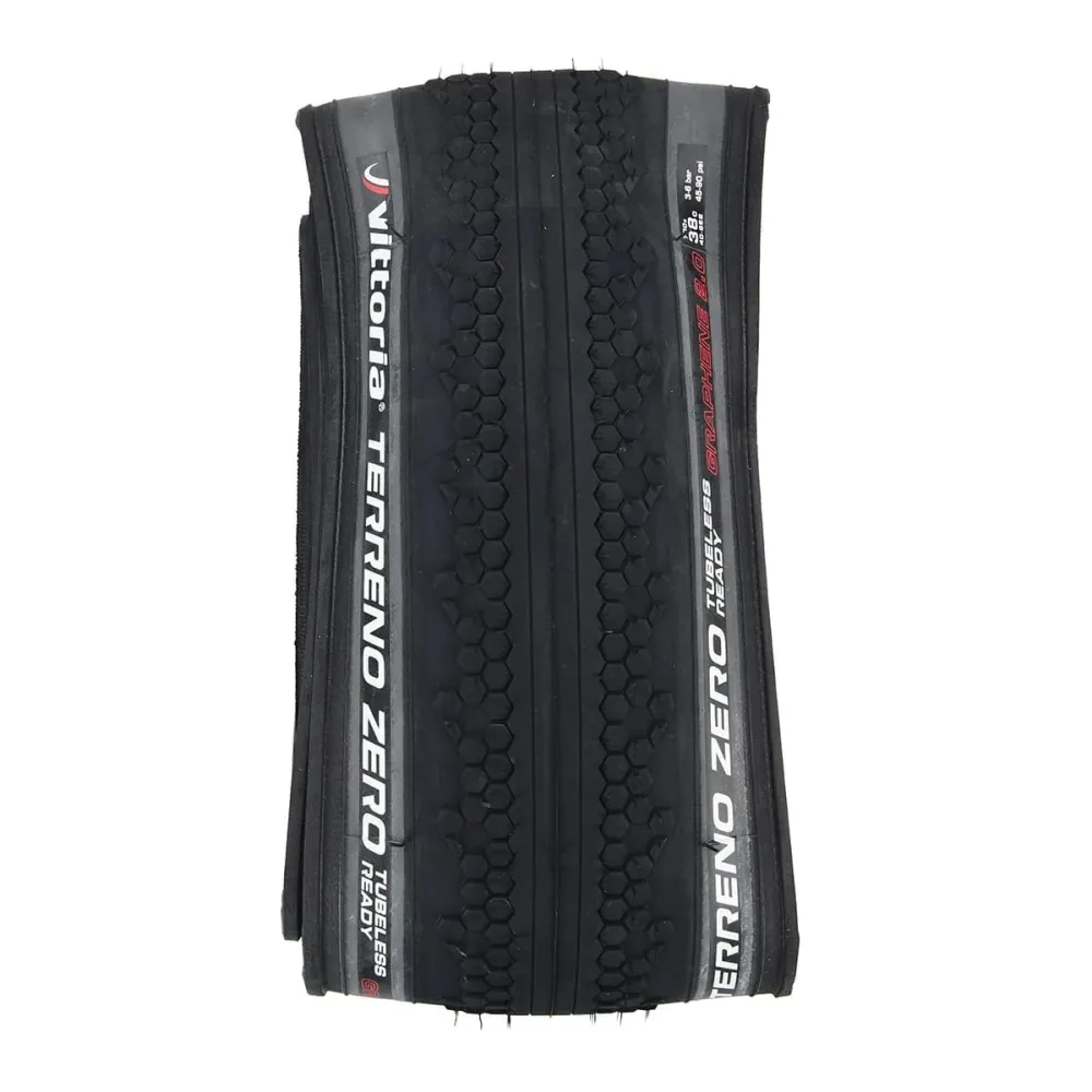 Reifen VITTORIA TERRENO ZERO GRAVEL ENDURANCE Graphene G2.0 700x45c Tubeless Ready Grau