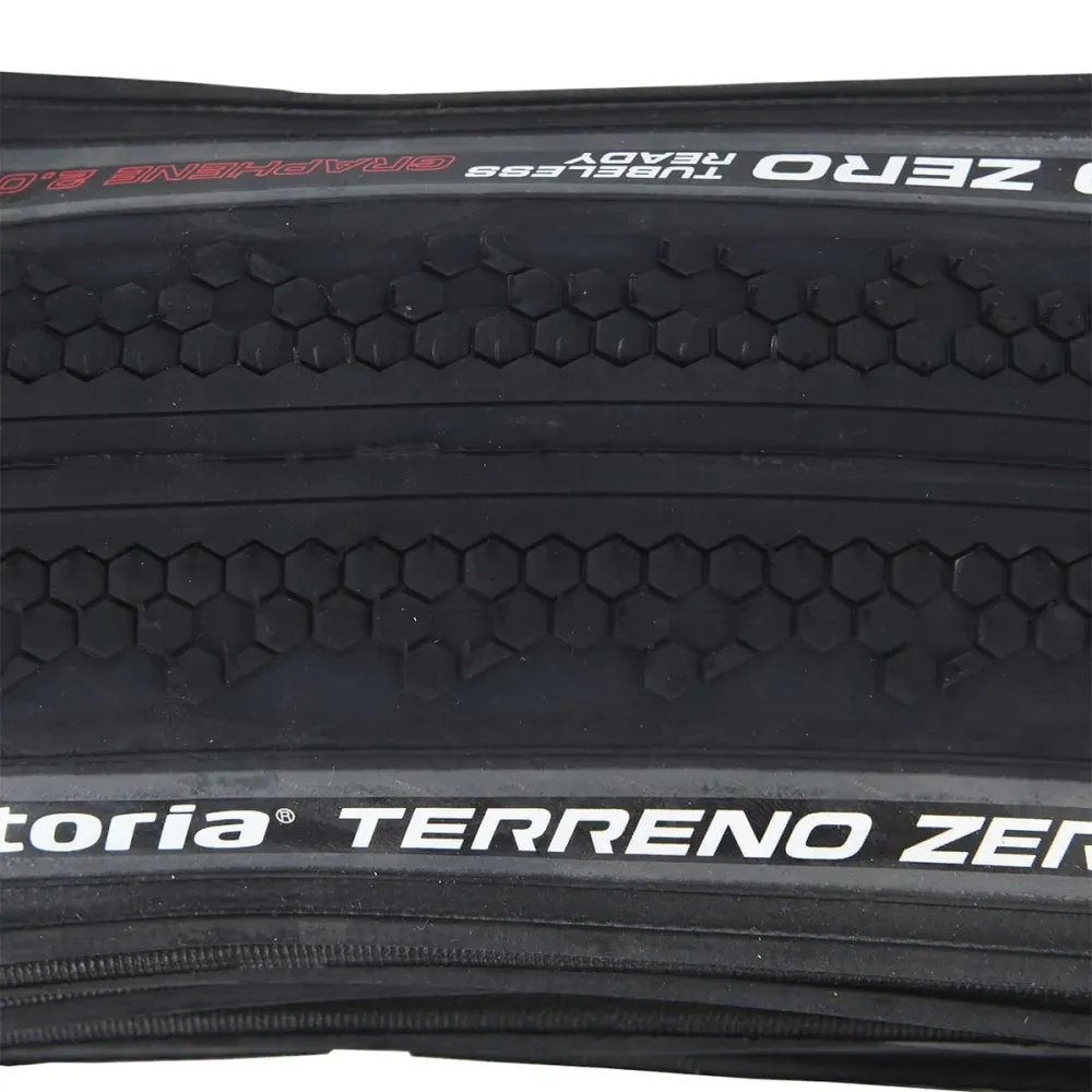 Reifen VITTORIA TERRENO ZERO GRAVEL ENDURANCE Graphene G2.0 700x45c Tubeless Ready Grau