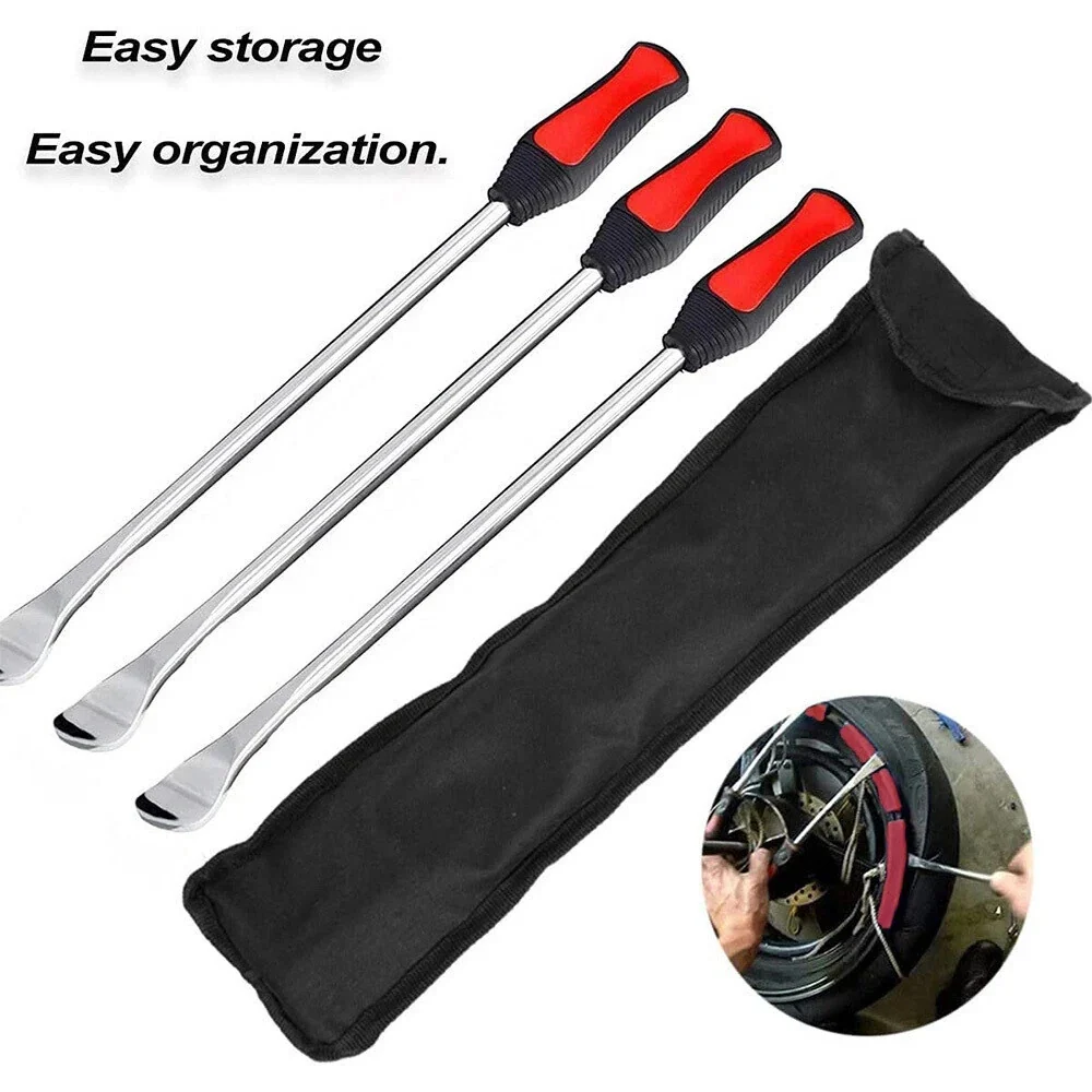 Reifenheber Montierhebel Montiereisen Reifen Kit mit Ventil Scooter Bike Moped