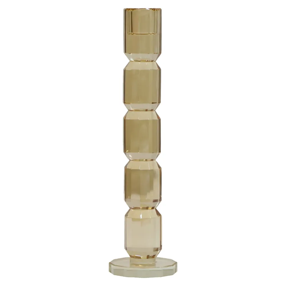 Richmond Interiors Kerzenständer Dita Champagner | H 26 cm