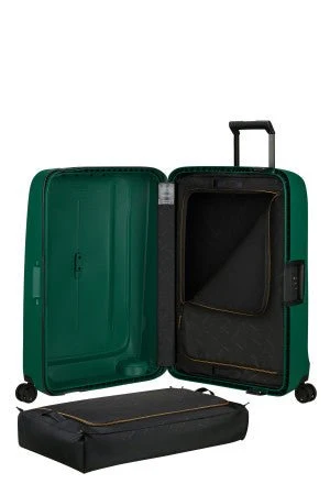 Samsonite Essens 75 cm 4-Rad-Hartschalenkoffer Alpengrün ohne Reißverschluss