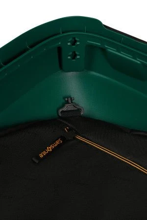 Samsonite Essens 75 cm 4-Rad-Hartschalenkoffer Alpengrün ohne Reißverschluss
