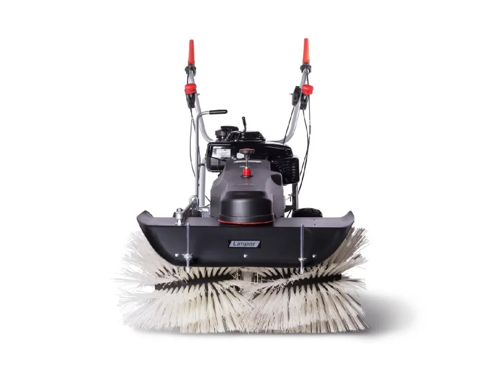 4F Schmutz- und Schneekehrmaschine Limpar 84 Pro B&S mit Kehrbürstensatz