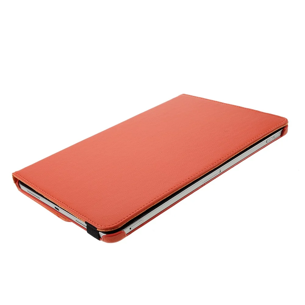 Schwarzes Litchi Skin 360-Grad drehbares Standhülle mit elastischem Band für iPad Air (2020/2022) und iPad Pro 11-Zoll (20...