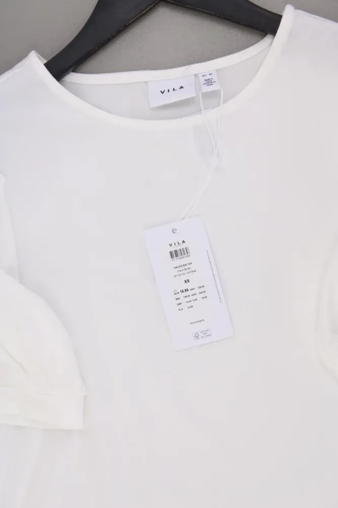 Second Hand Outfit Größe XS mit Vila T-Shirt Gr. XS und Tuch