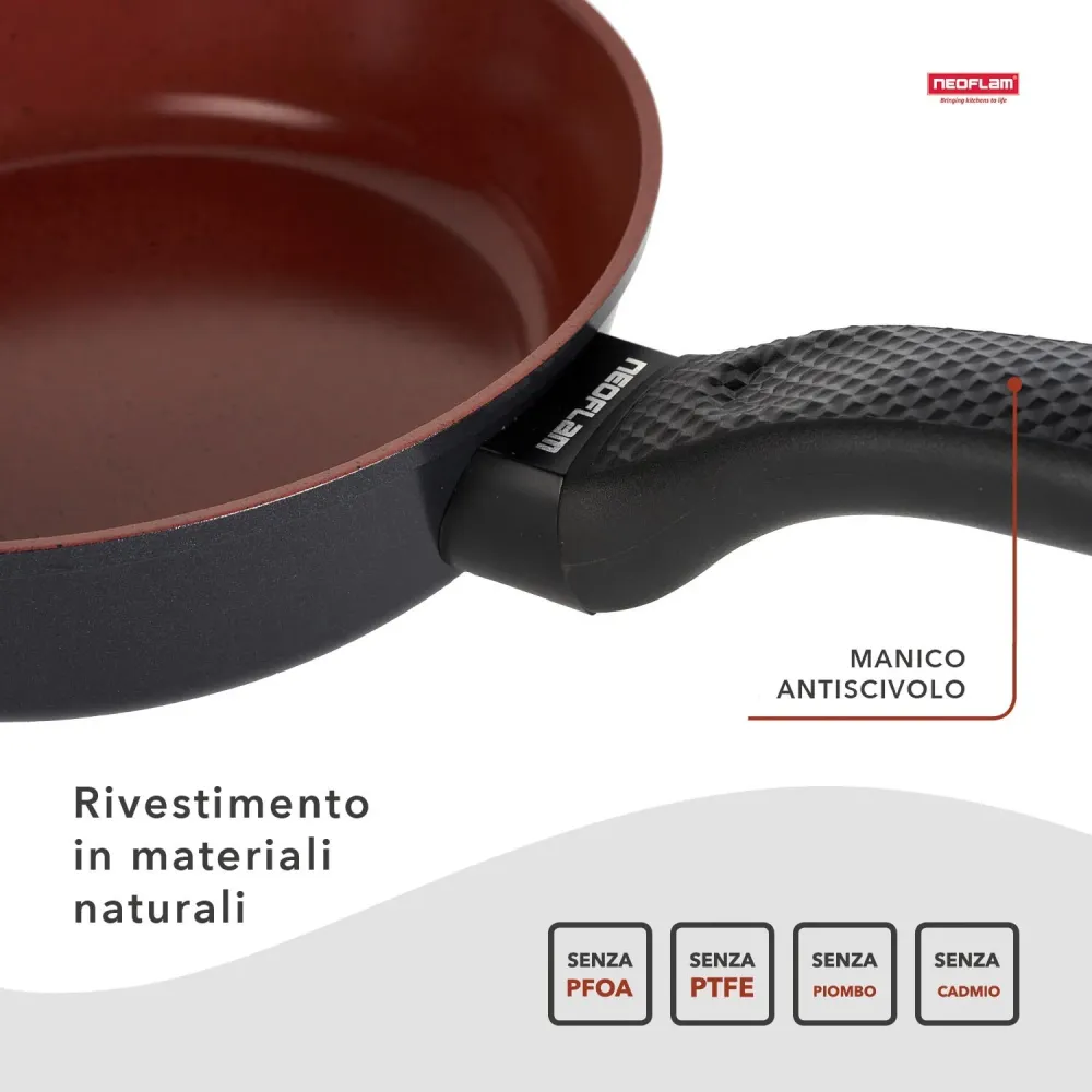 SET 2pcs Antihaft-Ökologische Bratpfannen - Tuscany Line