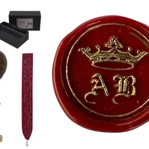Siegelset Sigillum Gravur Symbol und Monogramm