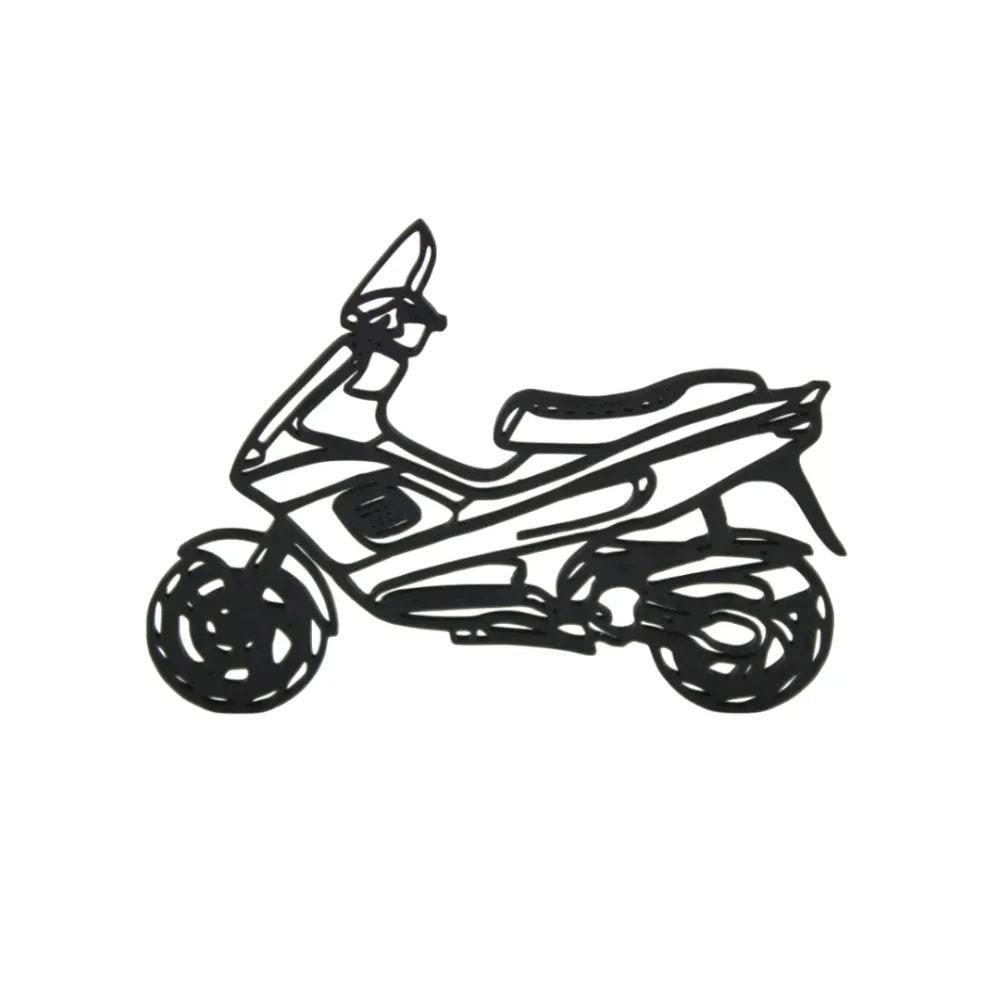 3d Silhouette Gilera Läufer 180cc 2 Strich