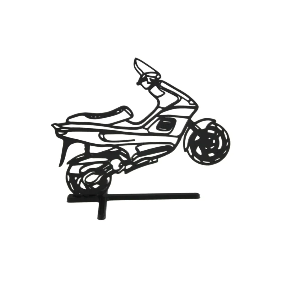 3d Silhouette Gilera Läufer 180cc 2 Strich