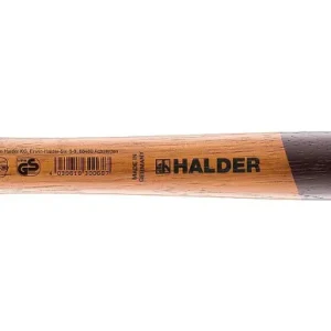 SIMPLEX-Schonhammer Halder mit Aluminiumgehäuse und Holzstiel, TPE-Soft, Ø 60 mm