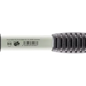 SIMPLEX-Schonhammer Halder mit verstärktem Tempergussgehäuse und Fiberglasstiel, TPE-soft, Ø 50 mm