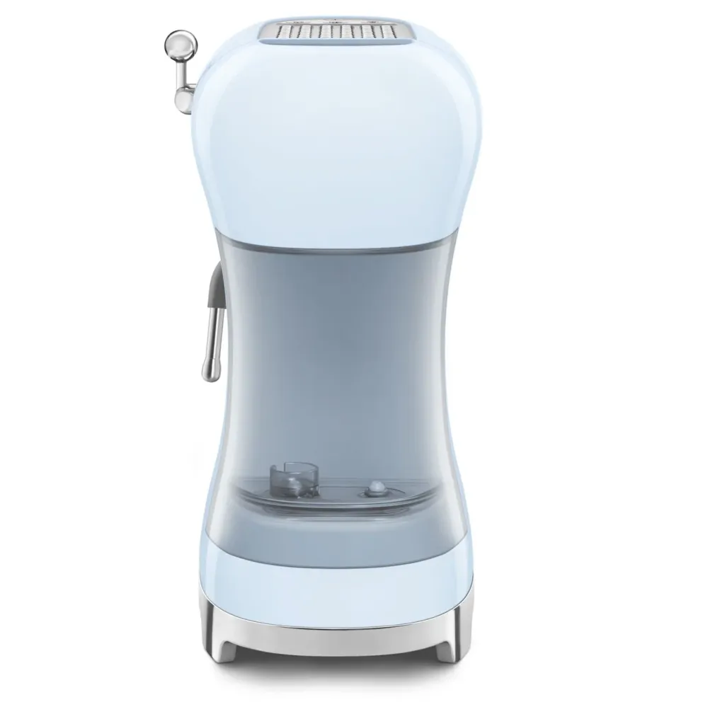 Smeg manuelle Espressomaschine 'Pastelblau' ECF02PBEU