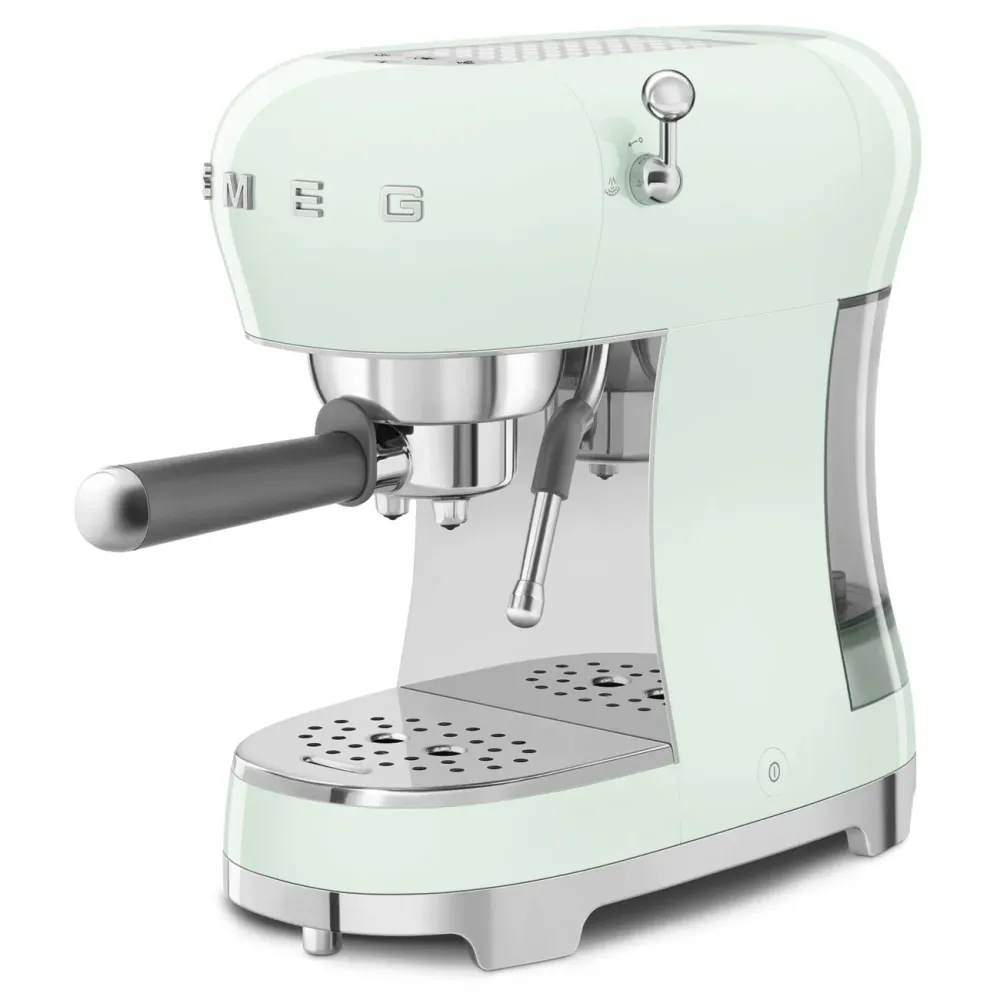 Smeg Manuelle Espressomaschine 'Water Green' ECF02PGEU