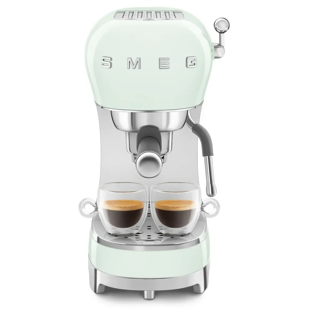 Smeg Manuelle Espressomaschine 'Water Green' ECF02PGEU