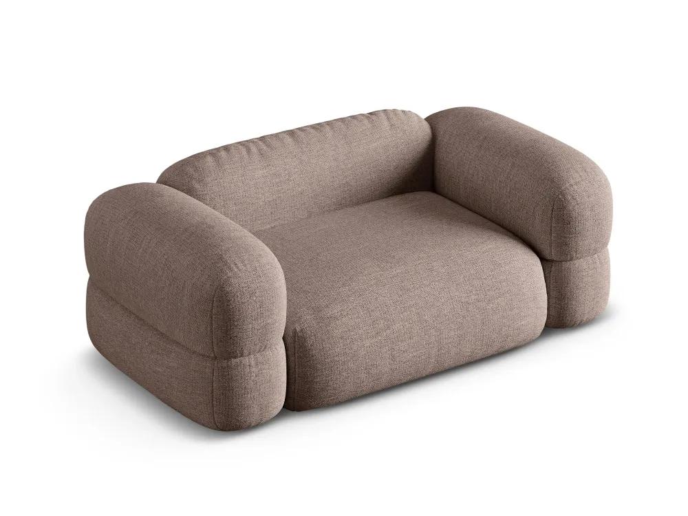 Sofa 2-Sitzer ROGER Cappuccino Chenille