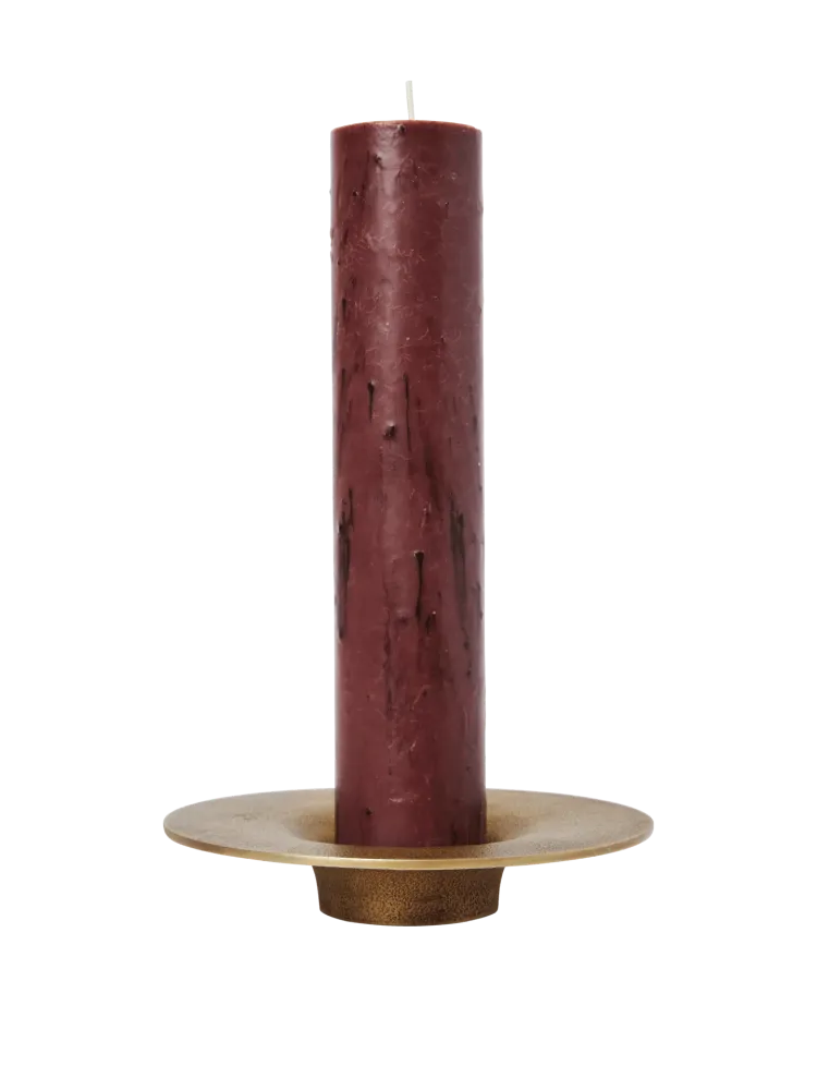 SOOTHE Block Kerzenhalter Brass