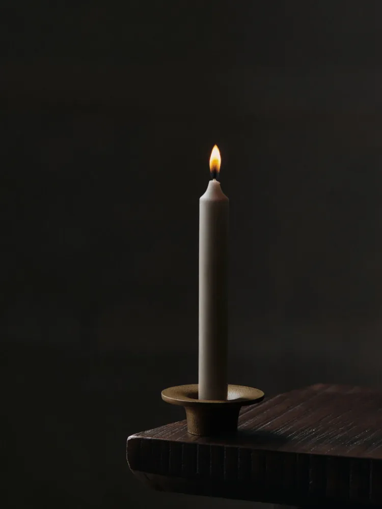 Soothe Candle Holder - Brass Finish