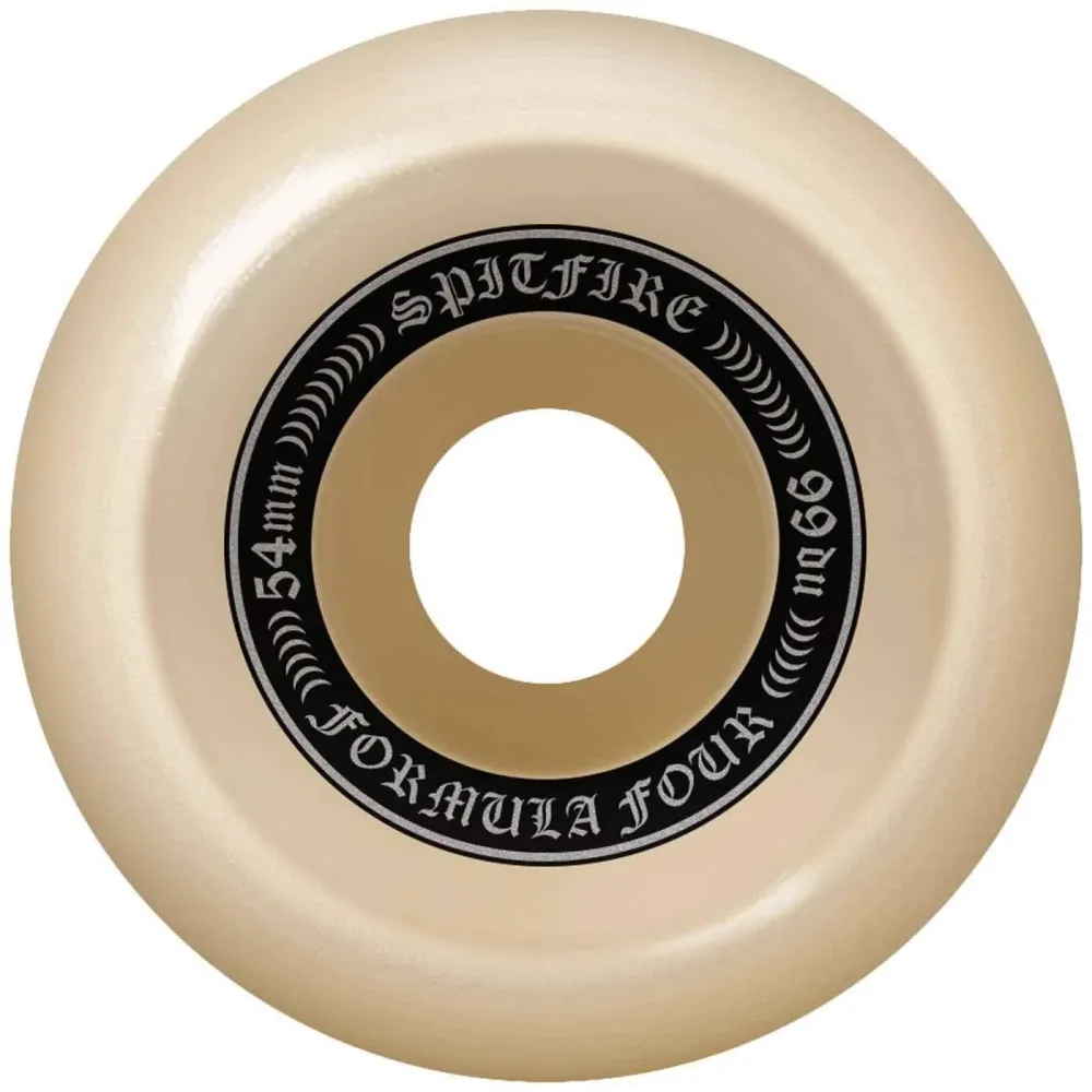Spitfire 54mm 99A Formula Four OG Classics Wheels