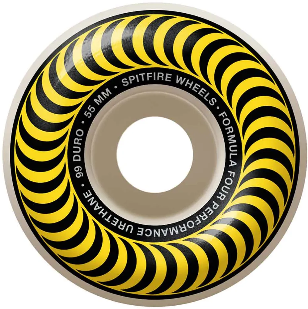 Spitfire Formula Four 99 Duro Classic Yellow 55mm