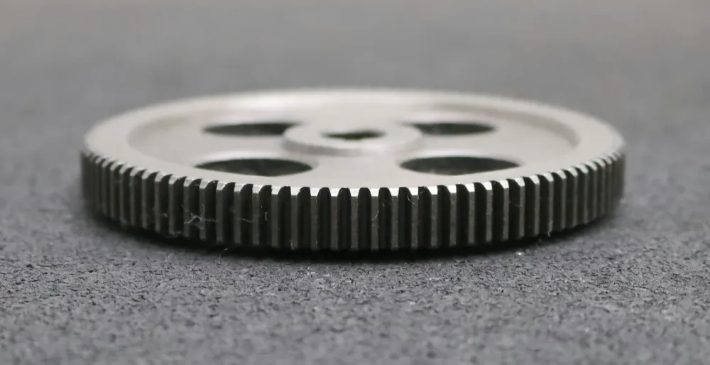 Stahl Wechselrad exchange wheel Modul m=1,0mm Z=96 Breite 12mm Bohrungs-Ø= 12mm