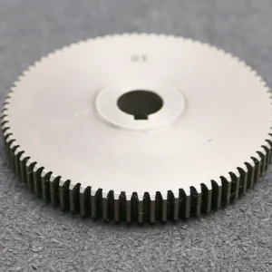 Stahl Wechselrad exchange wheel Modul m=1,0mm Z=81 Breite 12mm Bohrungs-Ø= 14mm
