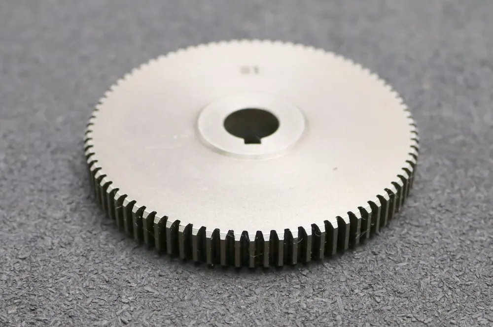 Stahl Wechselrad exchange wheel Modul m=1,0mm Z=81 Breite 12mm Bohrungs-Ø= 14mm