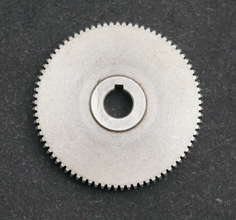 Stahl Wechselrad exchange wheel Modul m=1,0mm Z=81 Breite 12mm Bohrungs-Ø= 14mm
